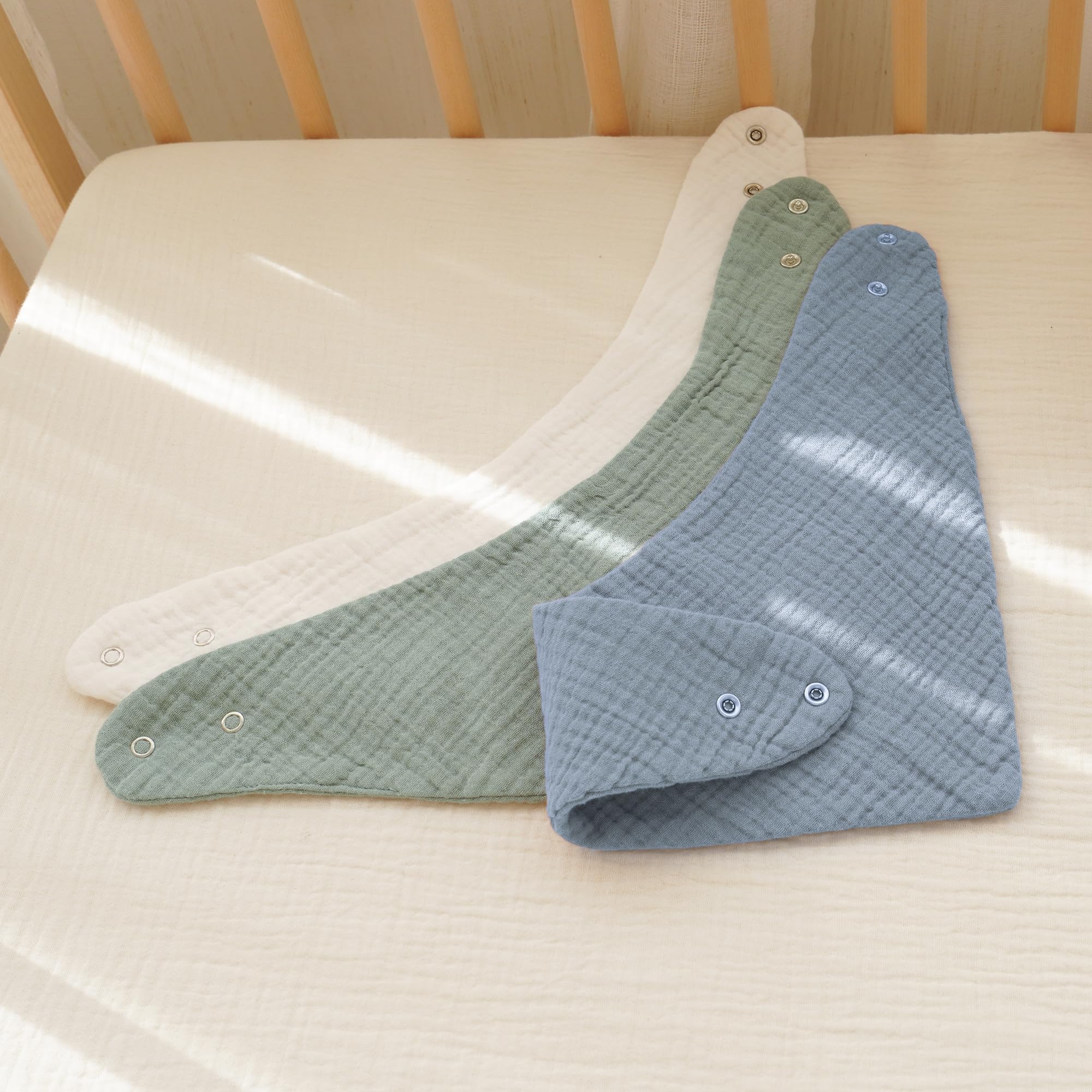 Konssy baby bib gift pack presented with neat packaging and thoughtful design.