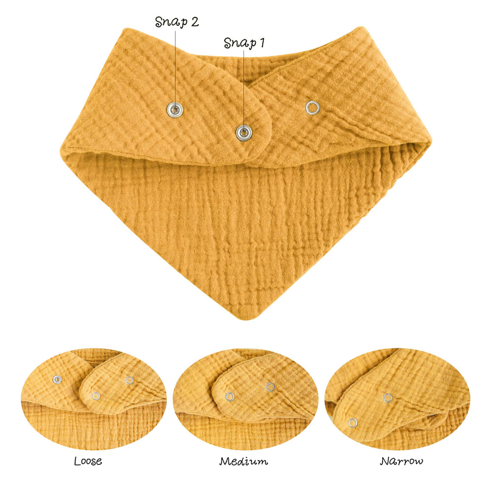 Konssy baby bibs bandana drool on a baby outfit with stylish design