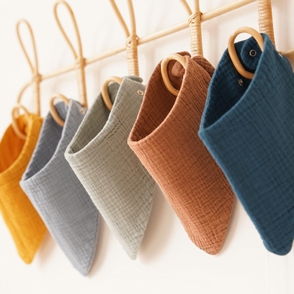 Konssy baby bibs gift-packaging presents a thoughtful baby shower option