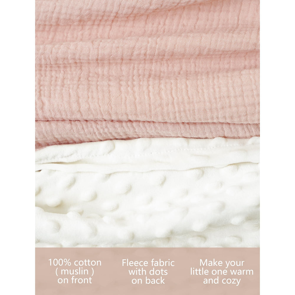 Konssy baby blanket swaddle view demonstrates easy wrapping and secure snugness