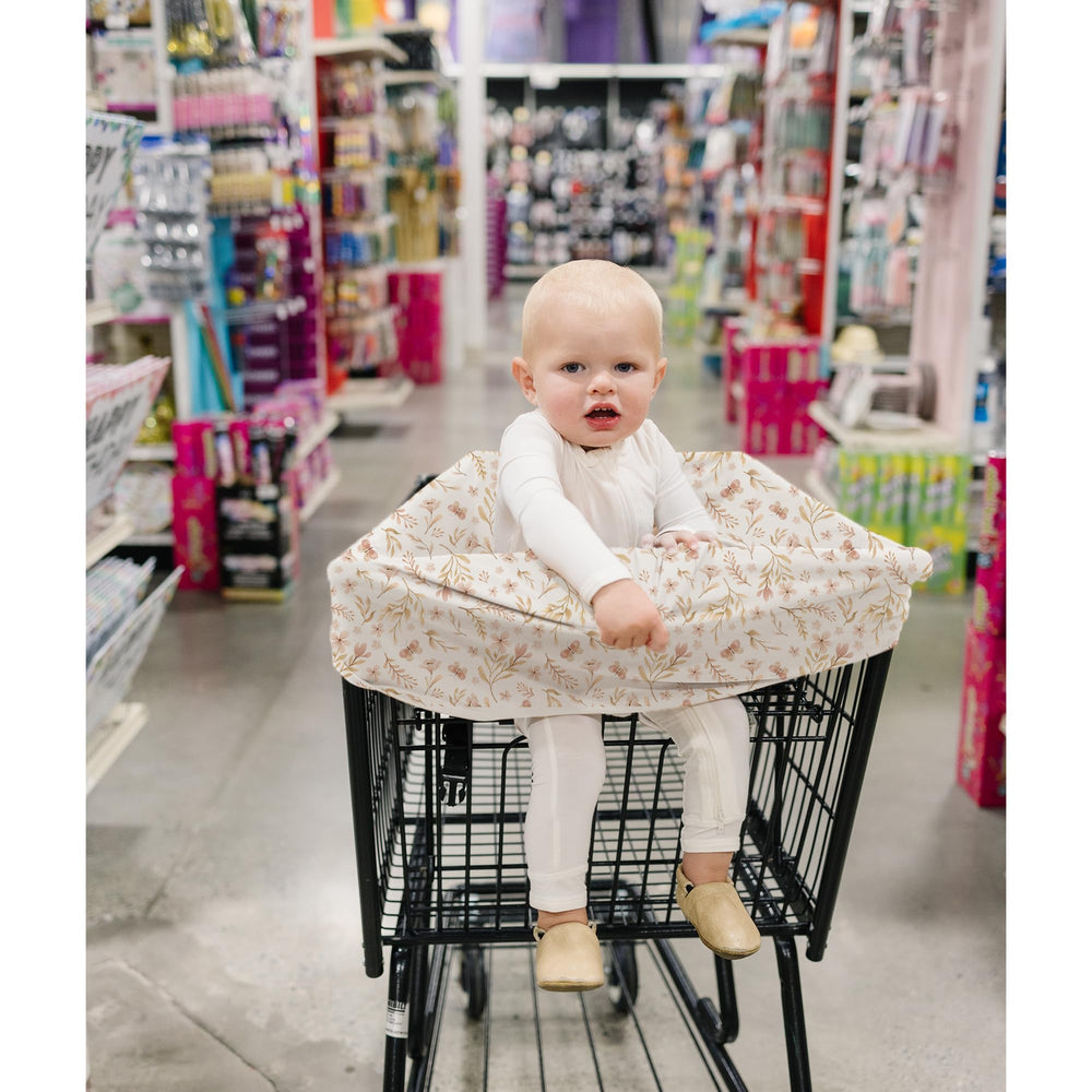 Konssy Baby Car Seat Cover gift-ready packaging makes a thoughtful baby shower present.