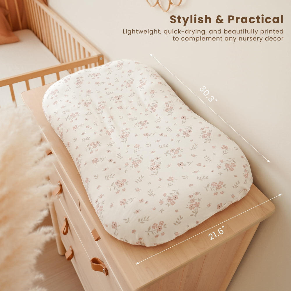 Konssy baby lounger cover machine washable care makes cleanup simple for busy parents.