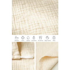 Konssy durable muslin washcloths stay soft after multiple washes.