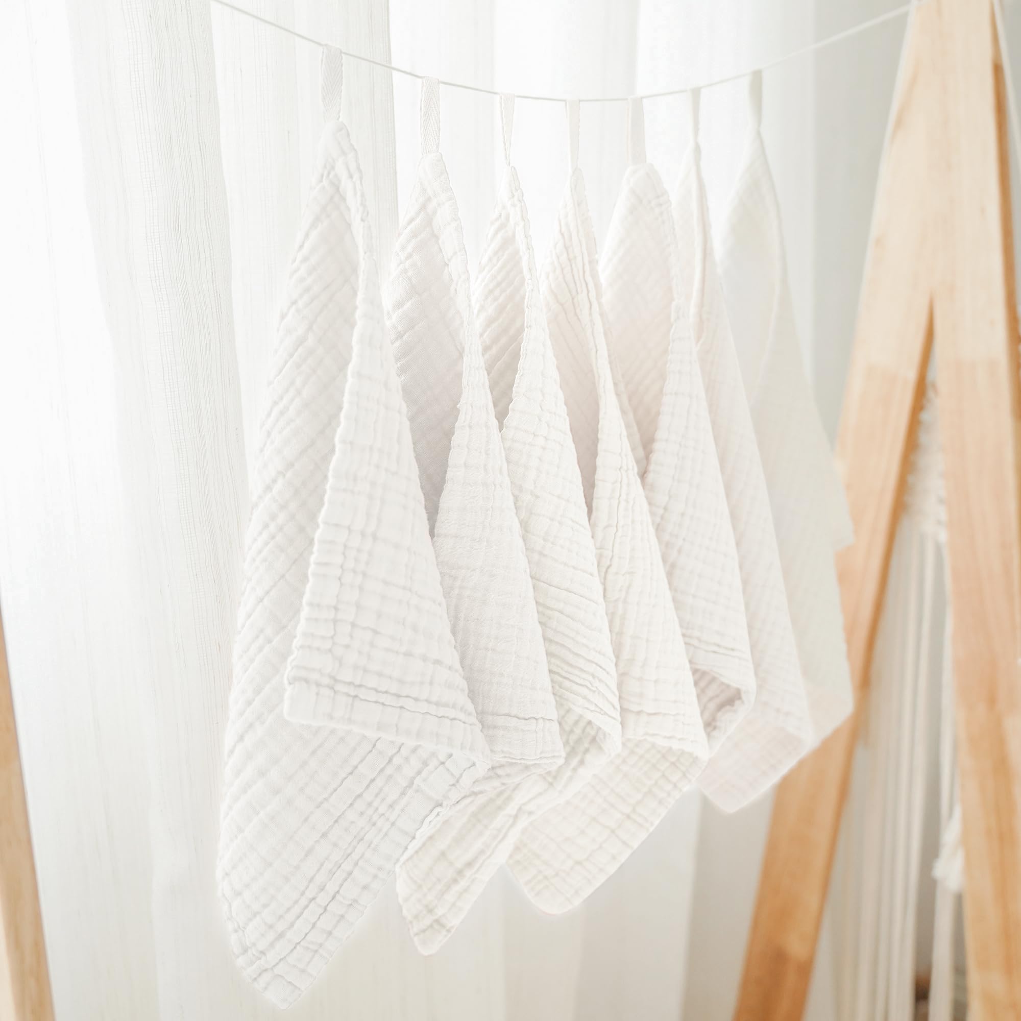 Konssy washcloths stay soft and durable after multiple washes