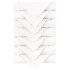 Konssy Baby Muslin Washcloths pack close-up showing ultra-soft fabric ideal for delicate skin