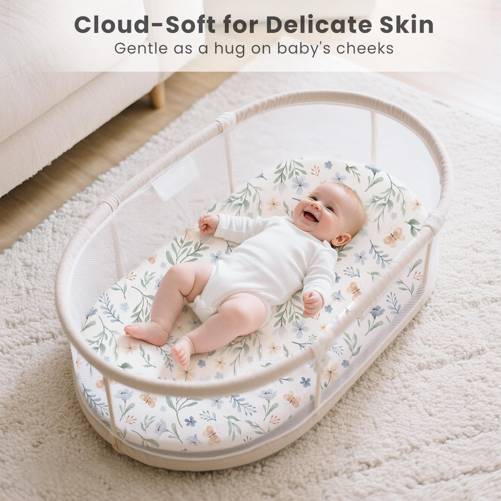Konssy elastic edge-secure fit keeps sheets snug through nightly changes