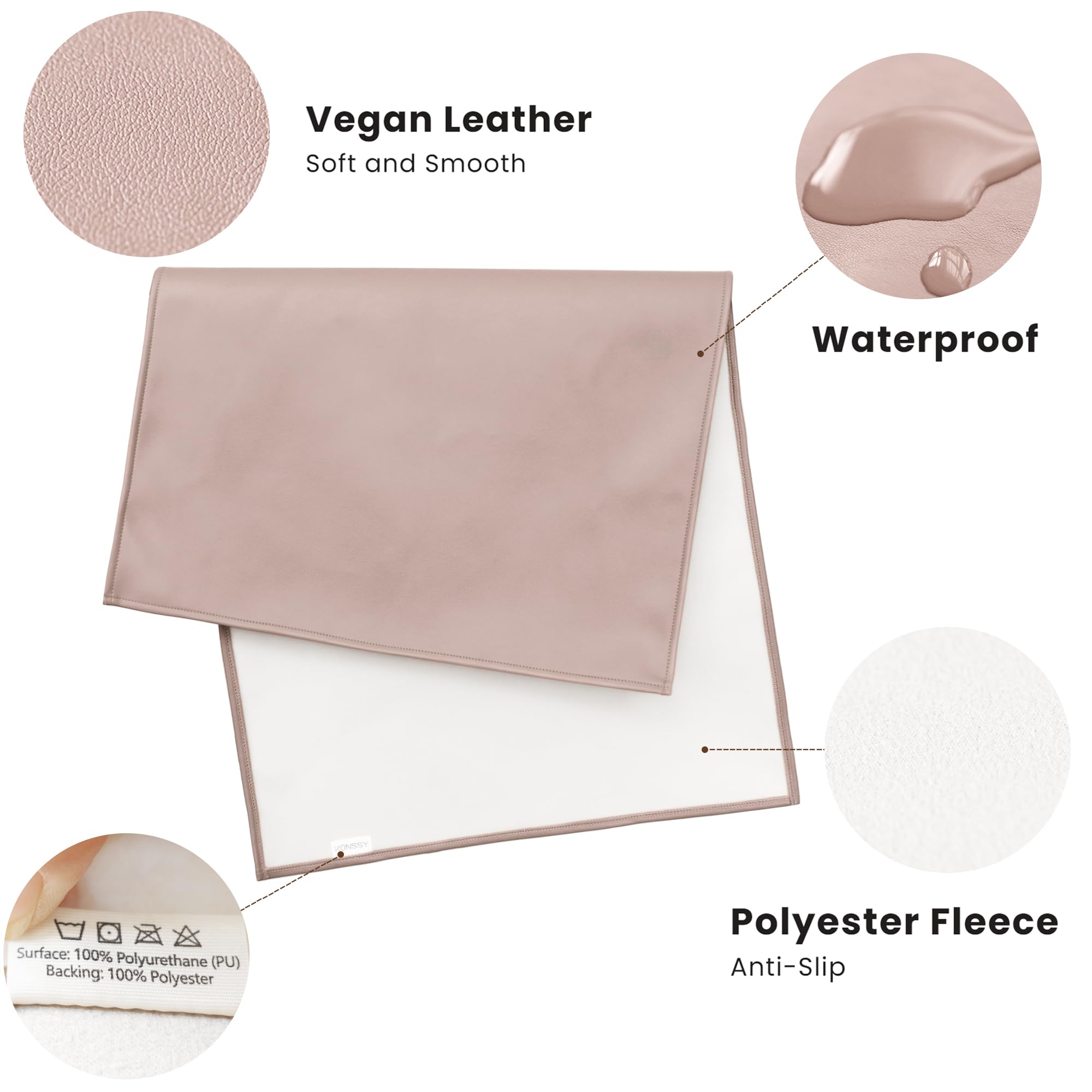 Konssy changing mat Butterfly Dreams pattern adds gender-neutral style.
