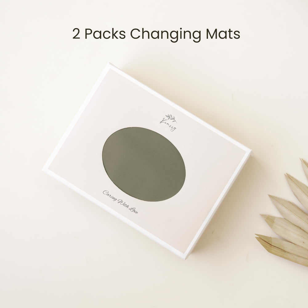 Konssy changing mat pattern gender-neutral for both babies