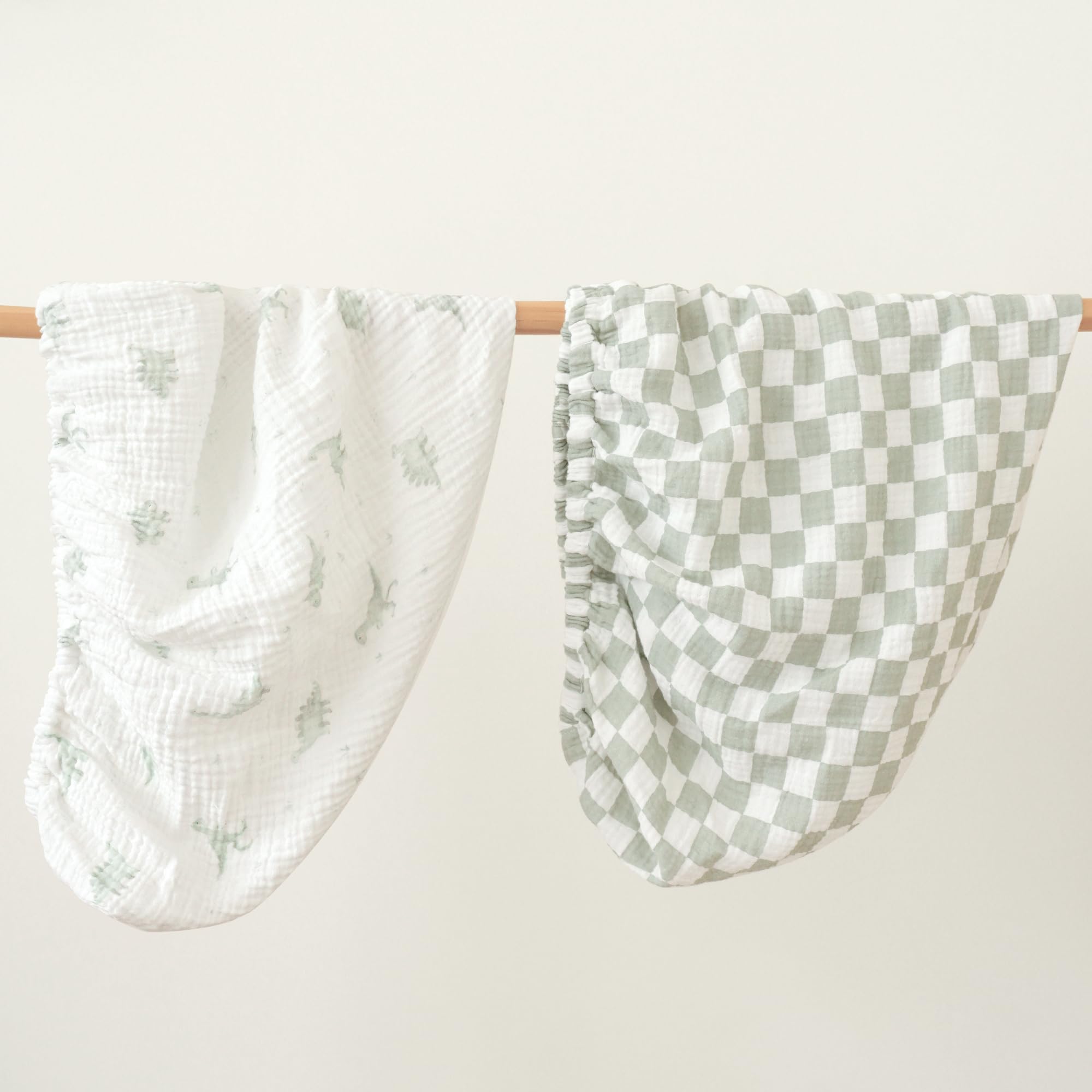 Konssy changing pad cover neutral nursery setup ideal for boys.