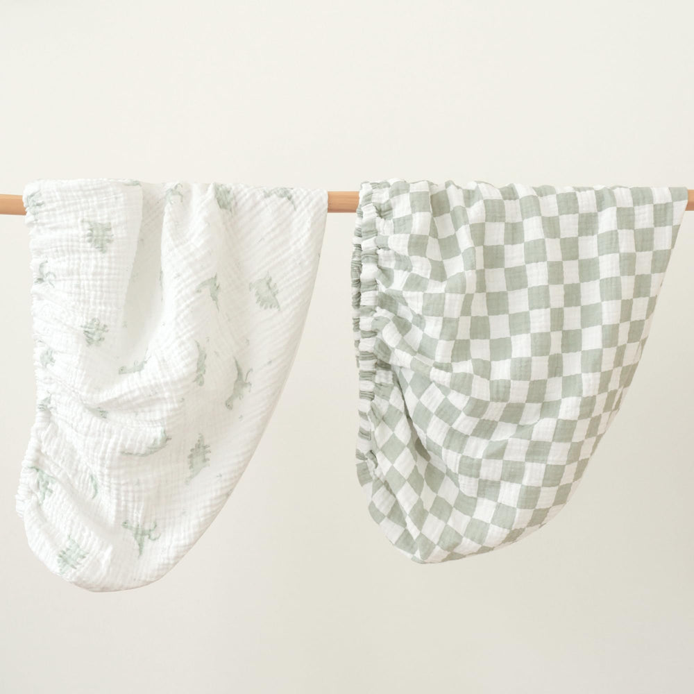 Konssy changing pad cover neutral nursery setup ideal for boys.