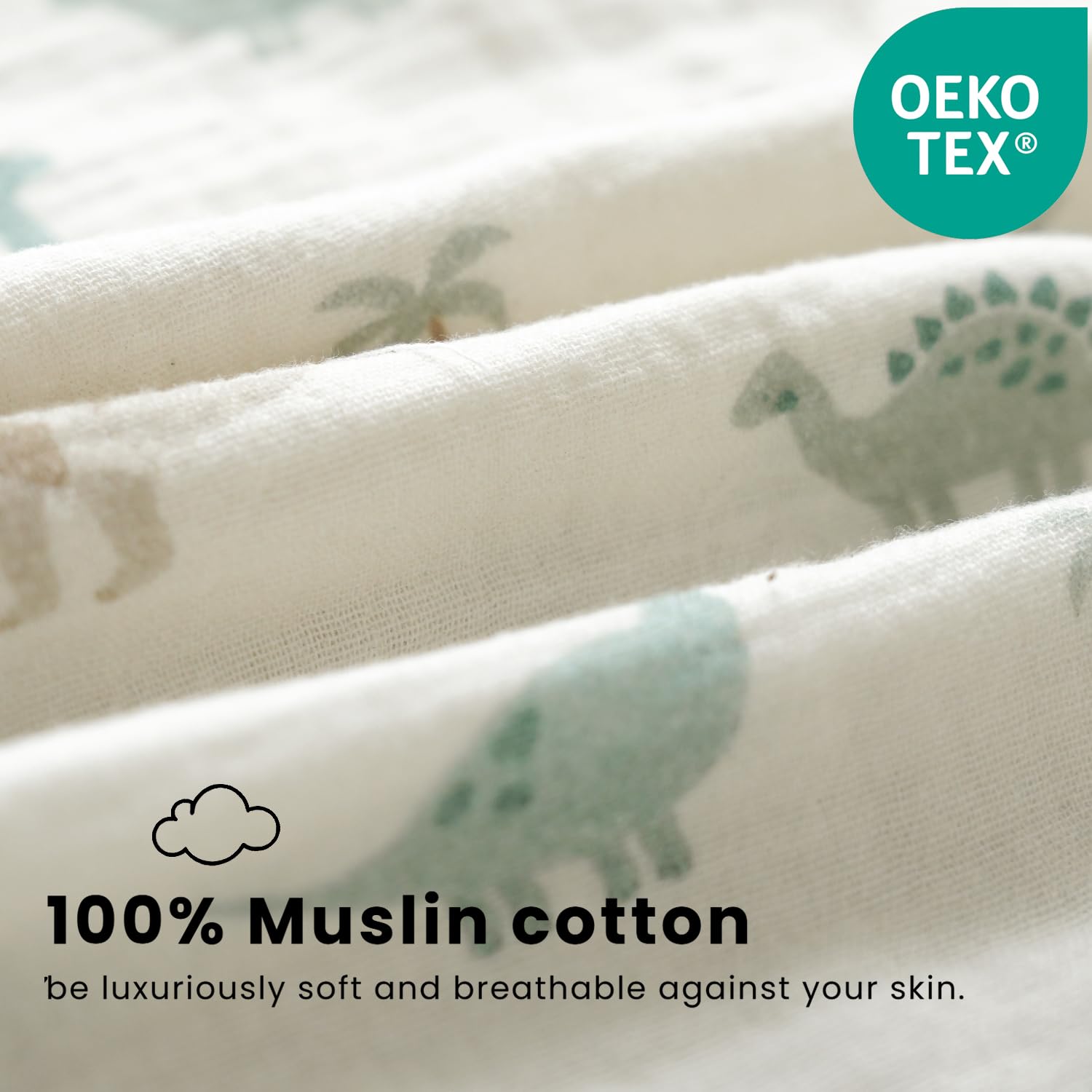 Konssy envelope-closure pillowcase enables easy insertion and secure placement