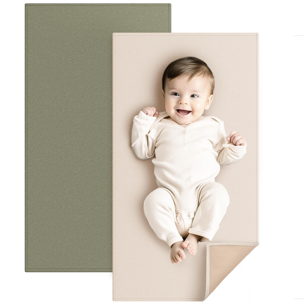 Konssy changing mat folded compact for easy travel and storage