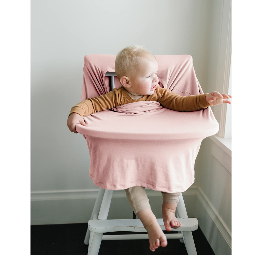 Konssy infant car seat cover featuring breathable fabric for baby comfort