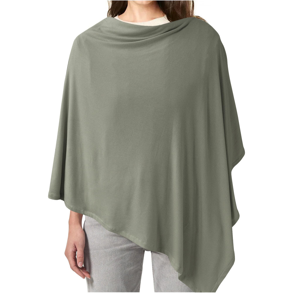 Konssy Knit Nursing Cover – breathable fabric for comfortable breastfeeding privacy.