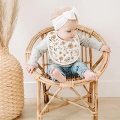 Konssy Muslin Baby Bibs 8-Pack washability, machine washable for busy parents
