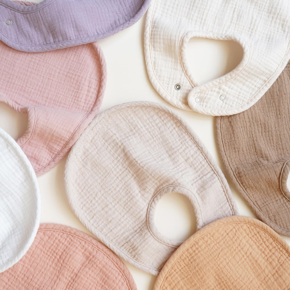 Konssy Muslin Baby Bibs gift packaging ready for gifting.