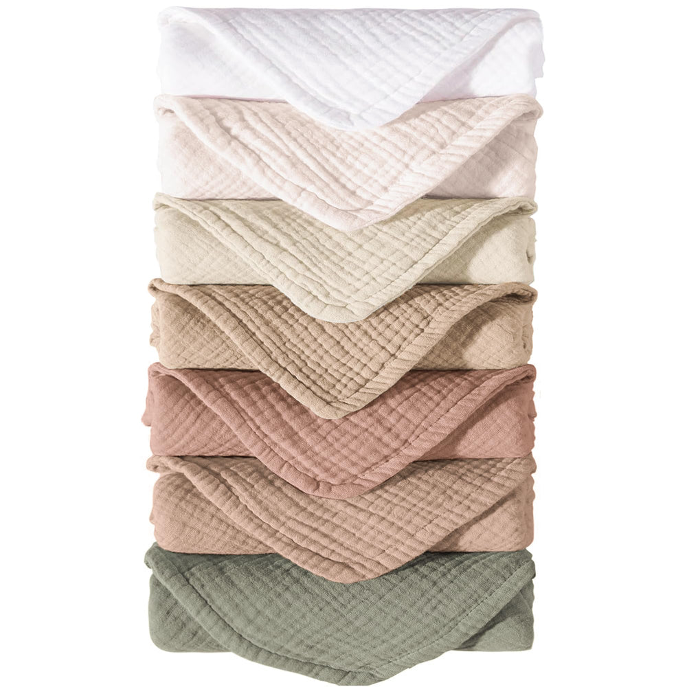 Konssy muslin burp cloth soft touch for gentle baby skin.