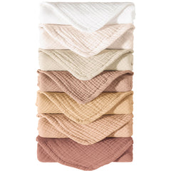 Konssy muslin burp cloth soft-touch fabric for gentle newborn skin contact.