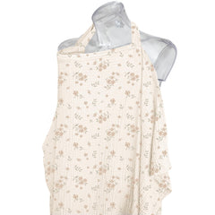 Konssy Muslin Nursing Cover with rigid hoop design for airflow and visibility
