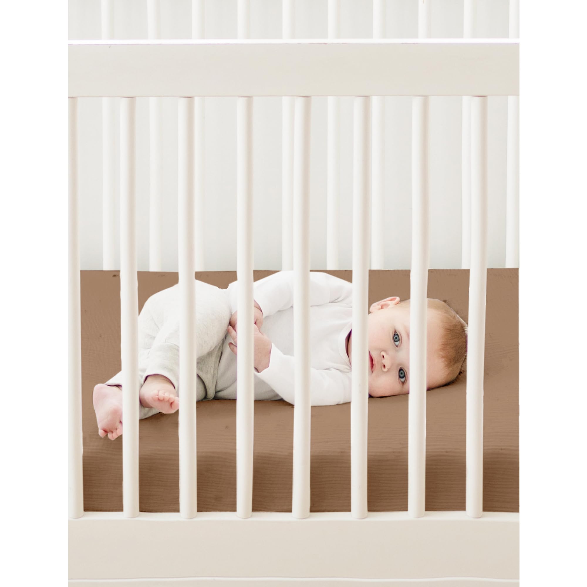 Konssy nursery patterns crib sheets brighten baby’s sleep space