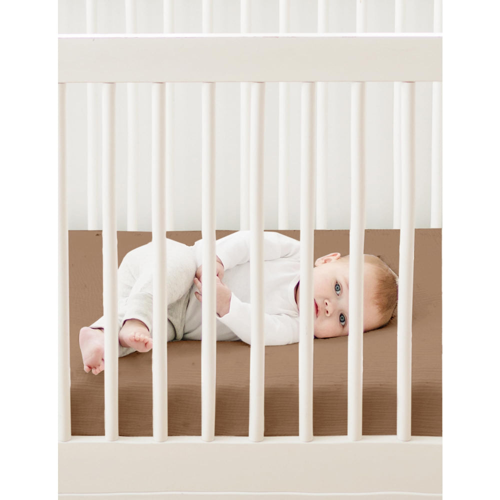 Konssy nursery patterns crib sheets brighten baby’s sleep space