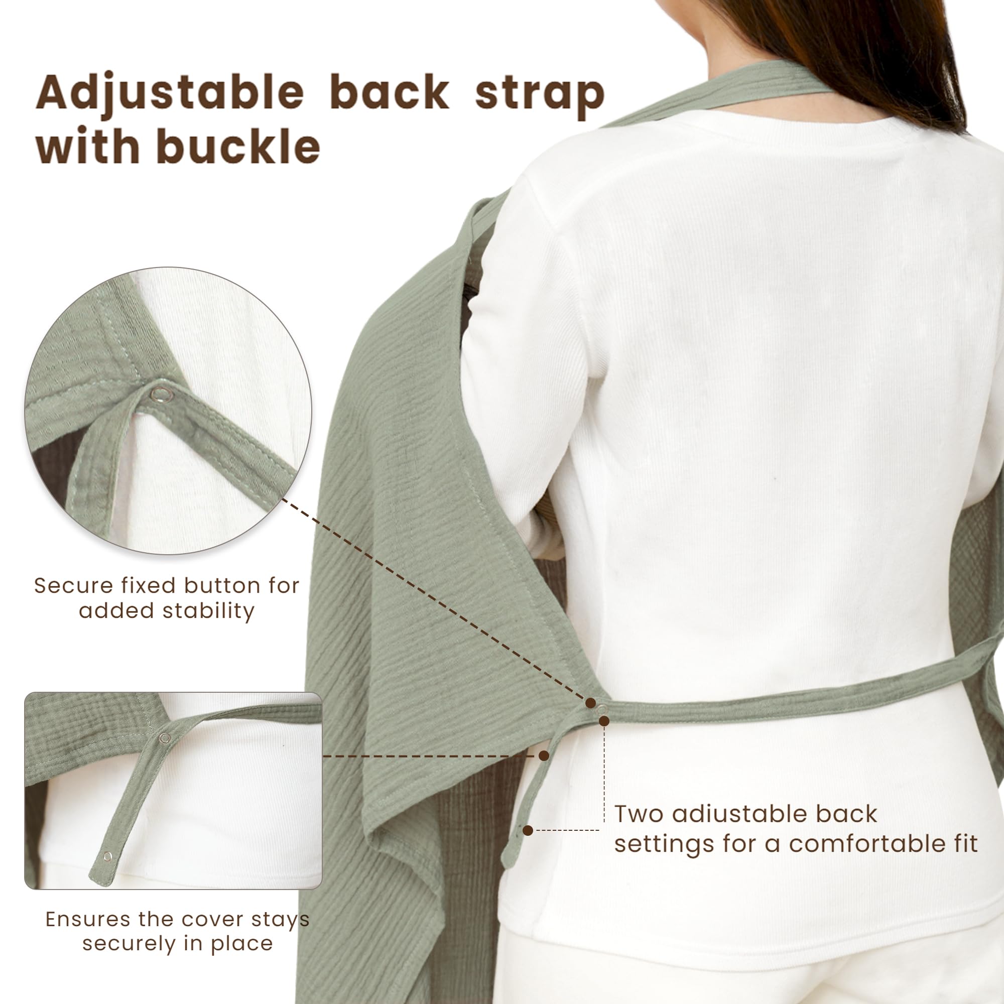 Konssy-nursing-cover-stylish-design blends fashion with function during nursing moments.