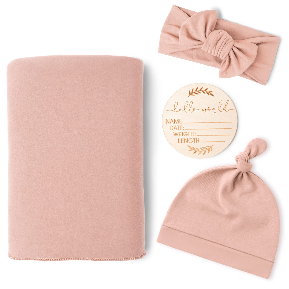 Konssy soft-fabric blanket features plush warmth for a cozy newborn swaddle