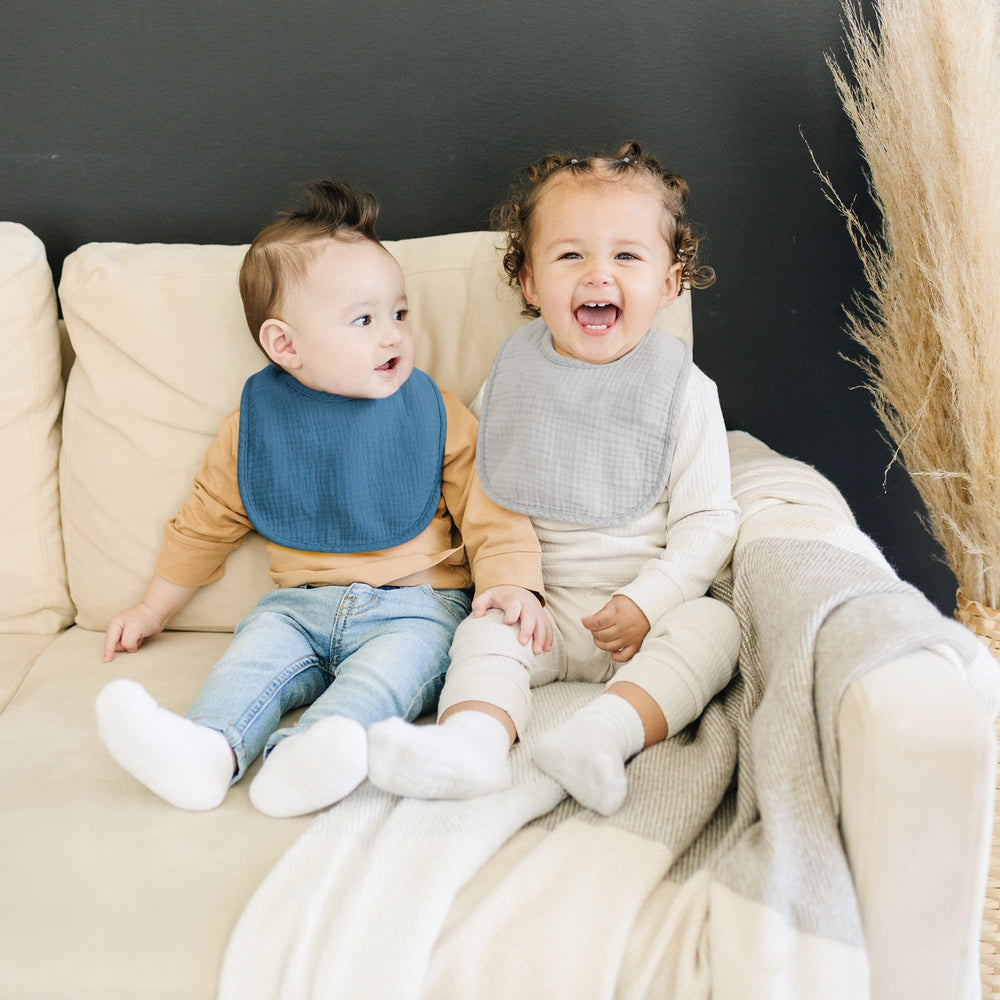 Konssy washable and durable bibs simplify daily cleanup and care.
