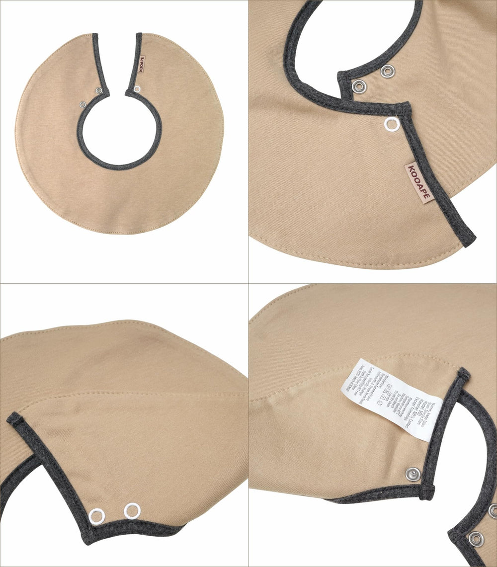 Kooape baby bibs easy-care design, machine washable for busy parents.