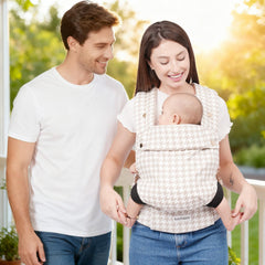 Koohaoo breathable cotton fabric keeps baby comfortable through seasons.