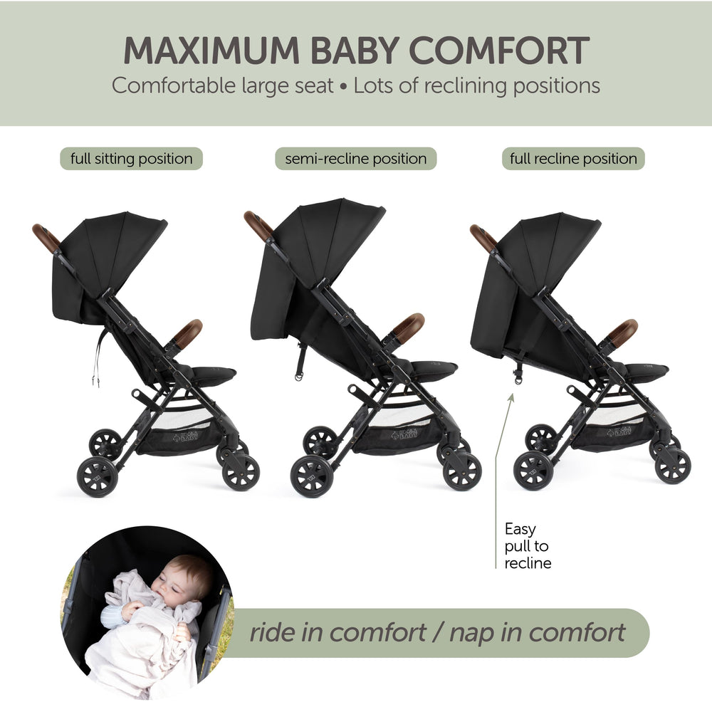 KOOLABABY lightweight travel stroller travel bag included for airport convenience