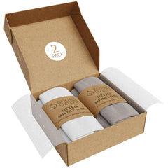 KoolerThings bassinet sheets gift box packaging, ideal baby shower gift