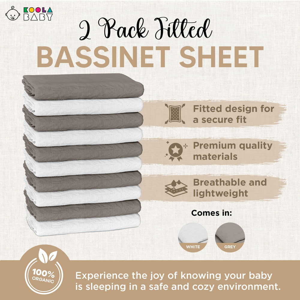 KoolerThings crib sheets fitted corner detail demonstrates snug fit