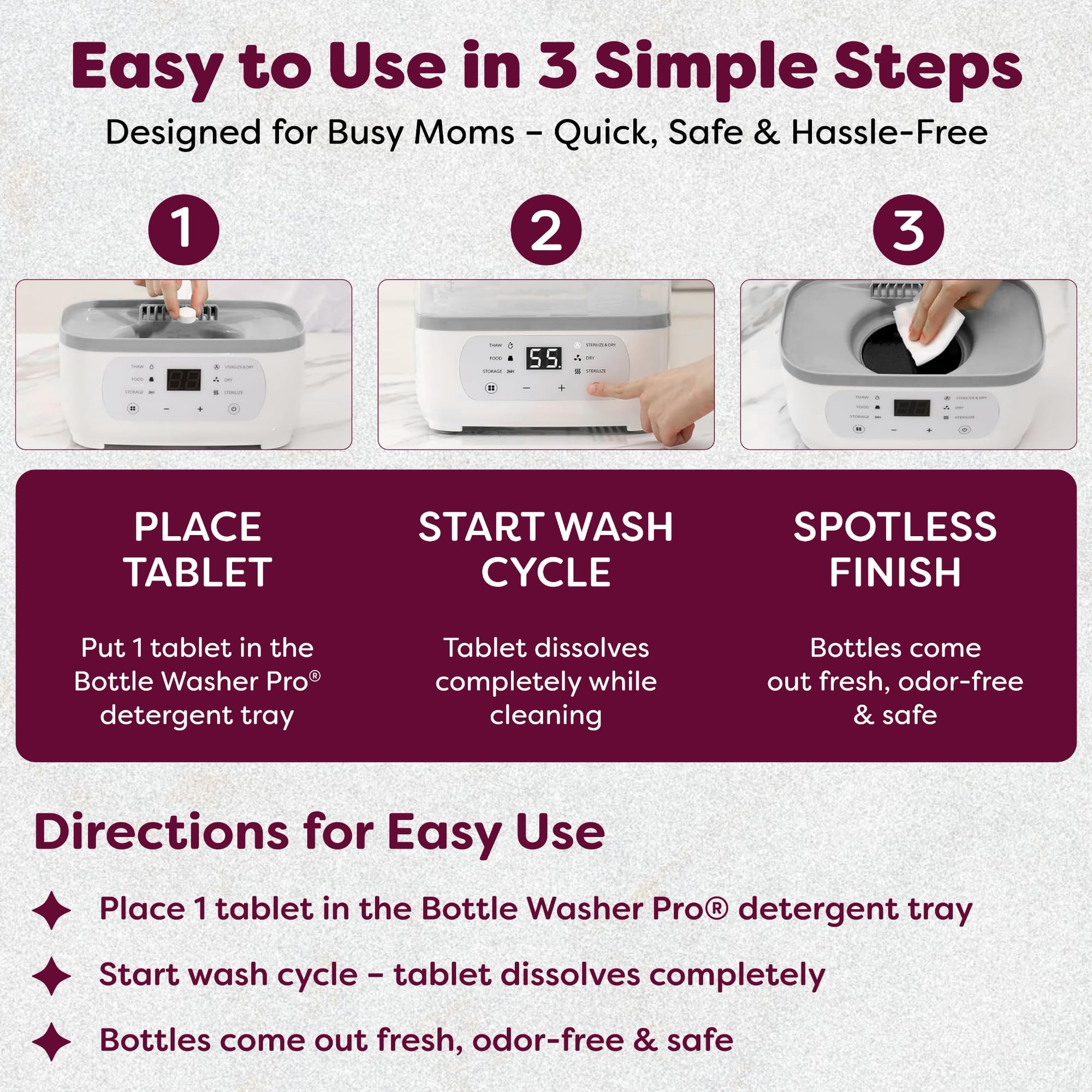 KoolerThings fragrance-free baby bottle cleaner keeps gear gentle and odor-free