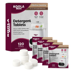 KoolerThings official detergent tablets 120-count pack for a long-lasting family clean