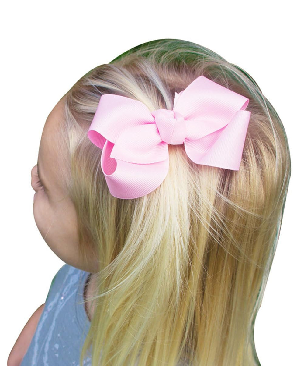 Koolgil baby bow clip grey packaging display highlights two-pack gift option.