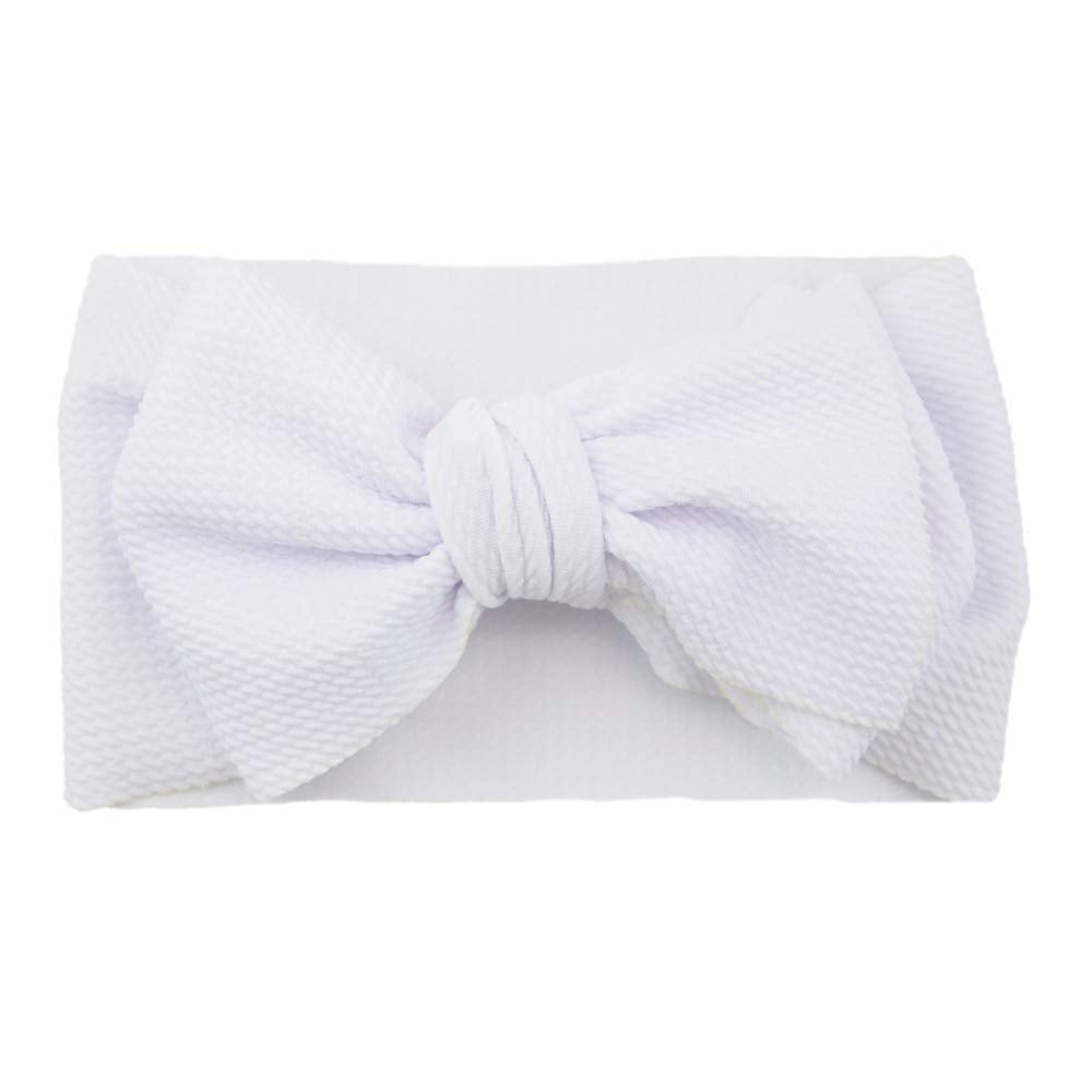 Koolgil baby girl's 8-inch headband with soft big bow for photo shoots
