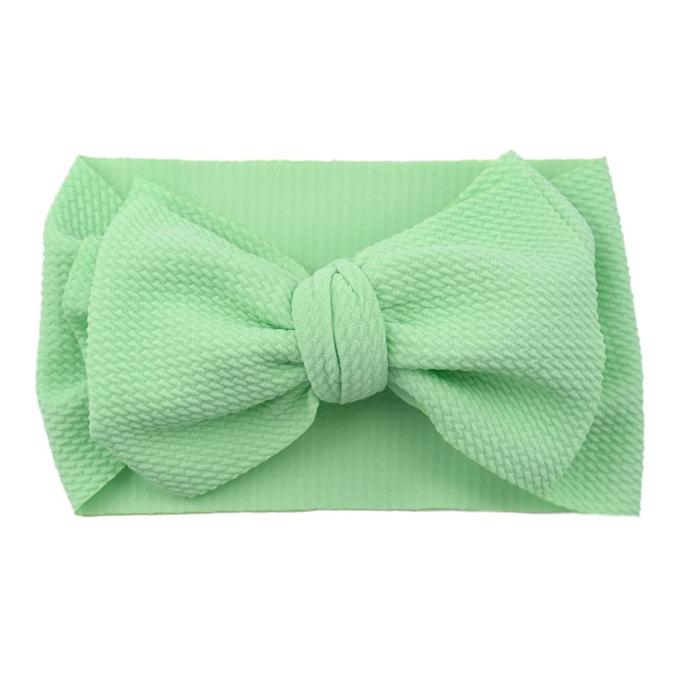 Koolgil baby girls 8inch soft bow headband ideal for photo shoots.