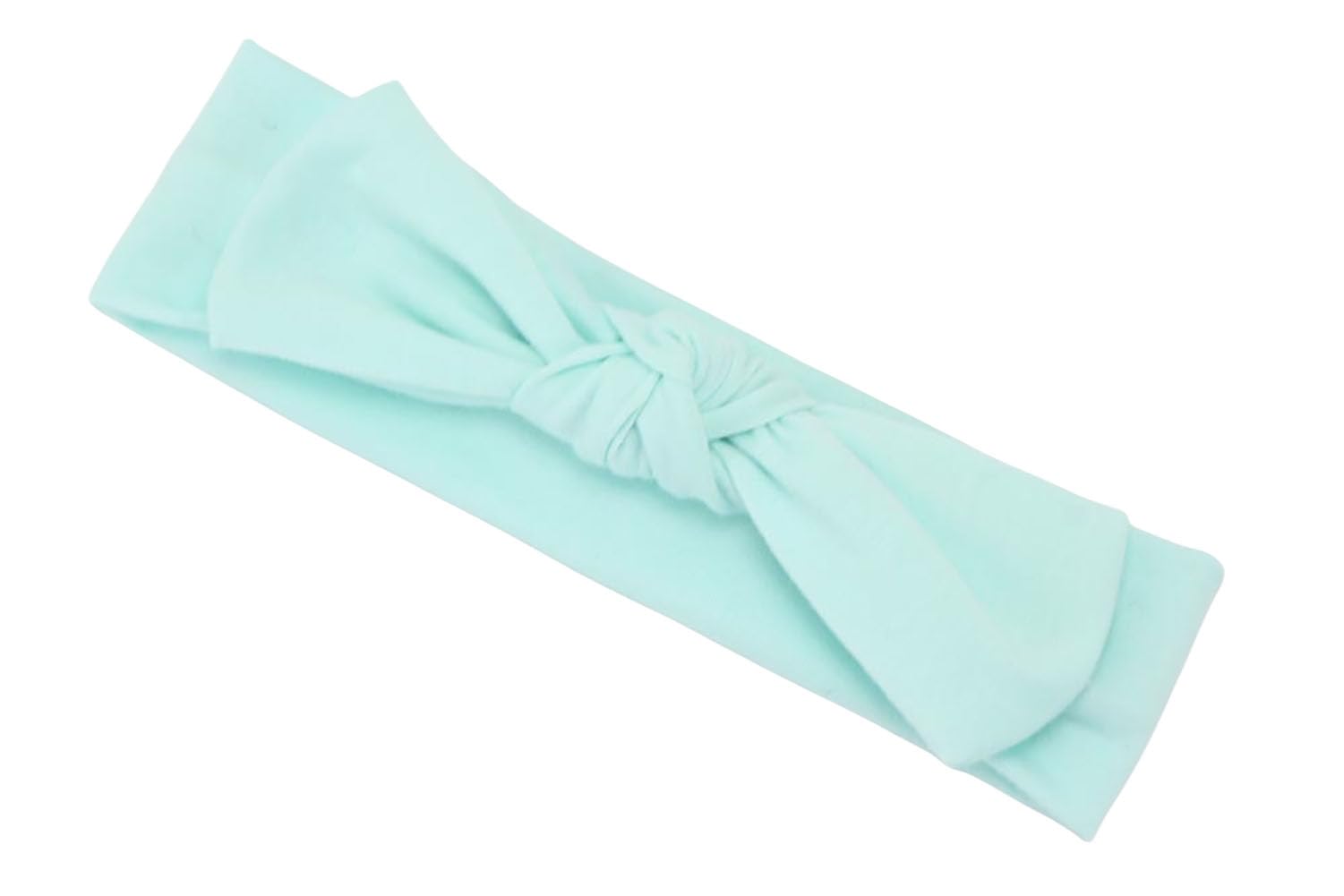 Koolgil bowknot headband closeup highlights soft cotton and elasticity