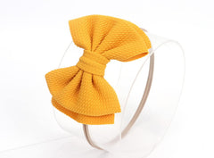 Koolgil nylon headband close-up shows stretchy, comfortable elastic fit.