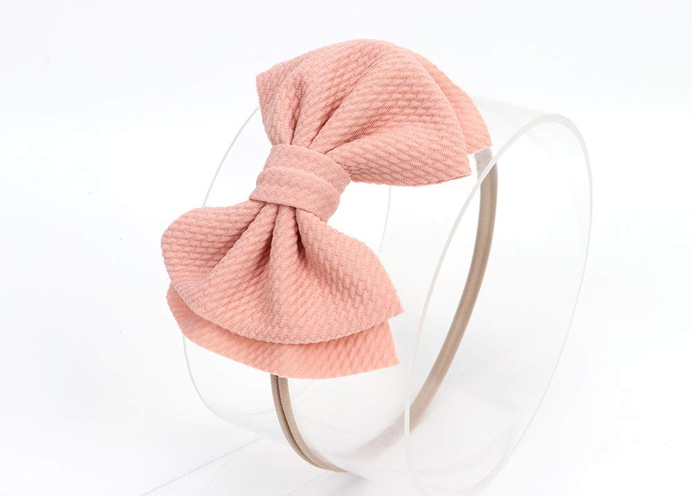 Koolgil soft nylon headband with elasticity for easy toddler wear.