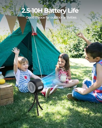 Koonie stroller fan as travel companion for home, car, and outdoors.