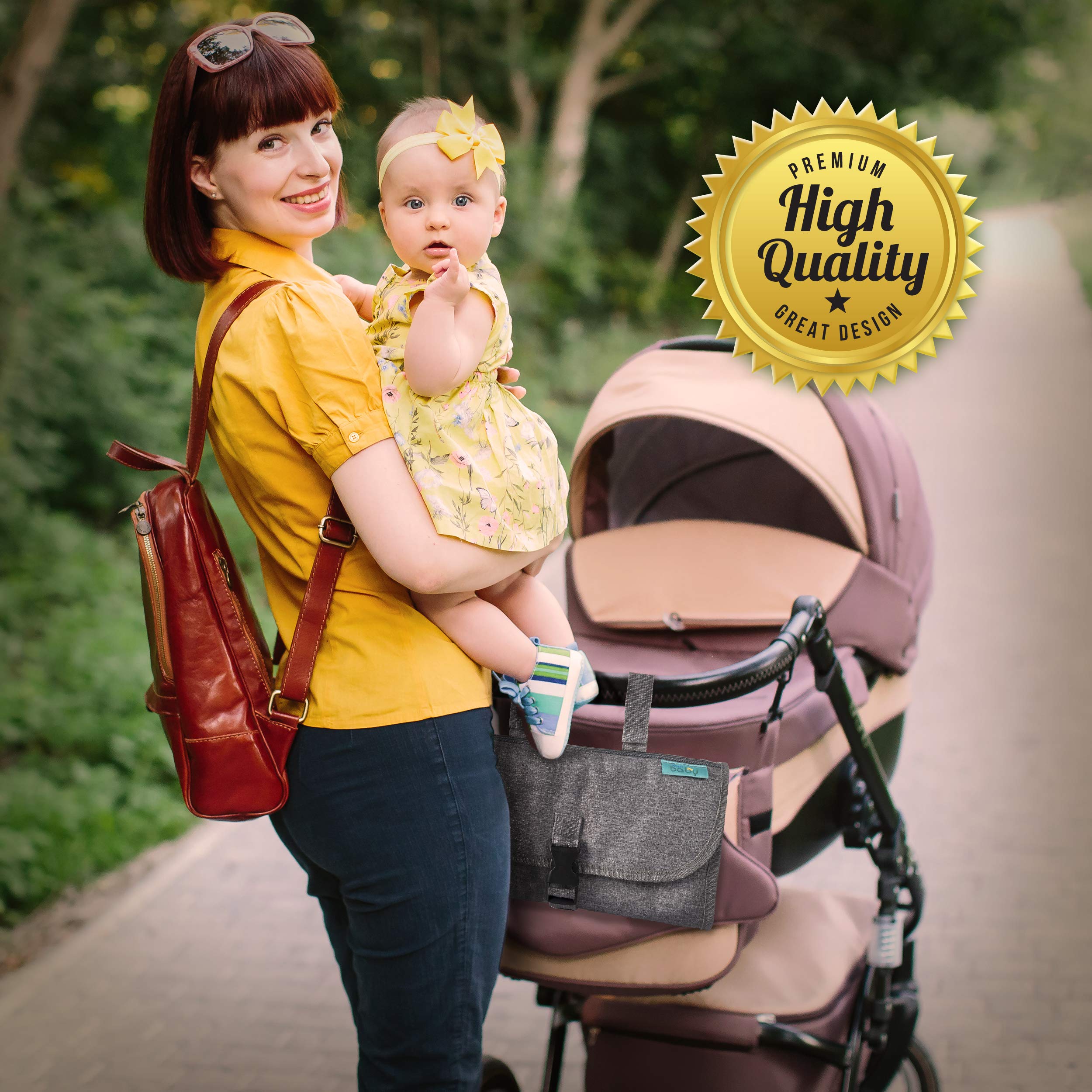 Kopi Baby detachable storage expands or simplifies the unit when needed