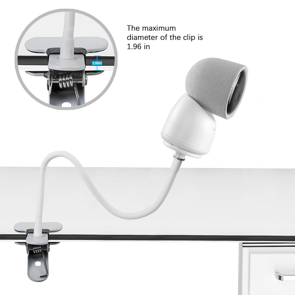Koroao clip mount gooseneck — flexible positioning for perfect angle.