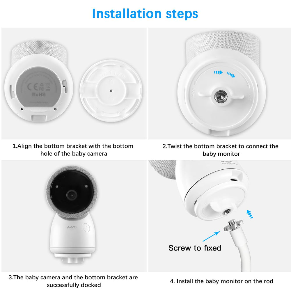 Koroao clip mount on bookshelf — easy room-to-room reposition.