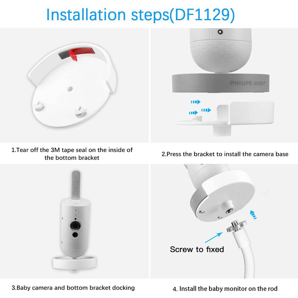 Koroao clip mounts easily to crib or furniture for flexible setup.