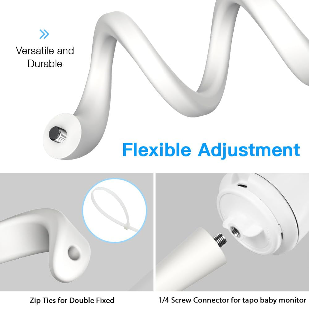 Koroao Flexible Twist Mount for Arenti 3MP fit ensures optimal viewing angle.