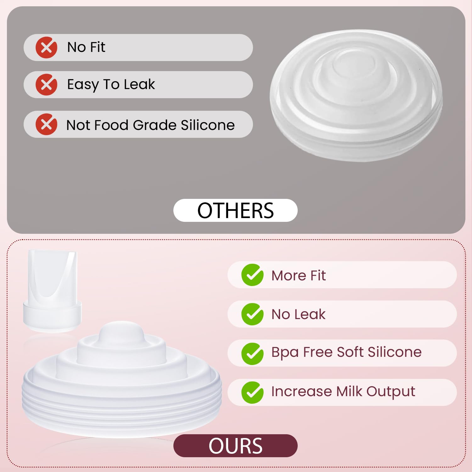 KOROICK easy-clean parts simplify washing with warm soap and water.