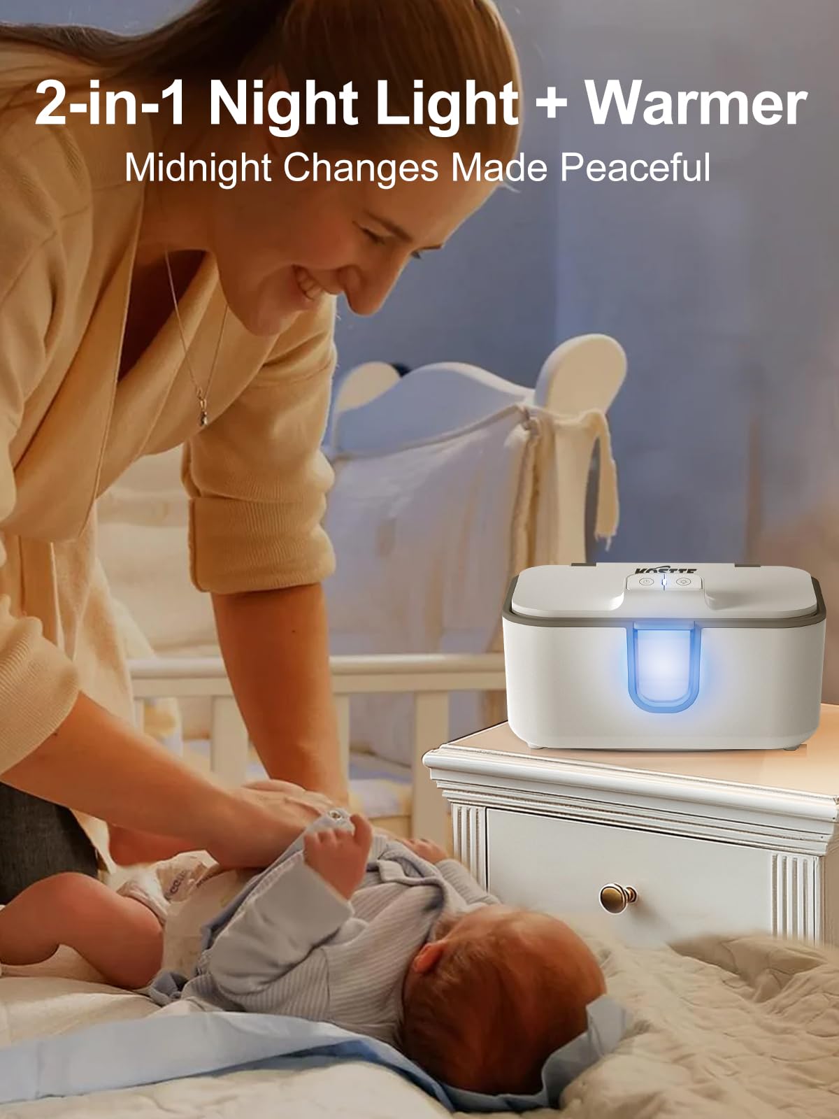 KOSTTE Wipes Warmer on/off switch for simple control