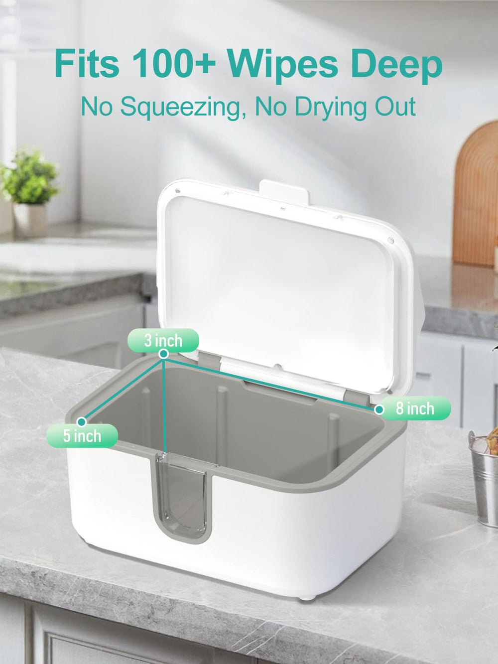 KOSTTE Wipes Warmer whisper-quiet operation in nursery